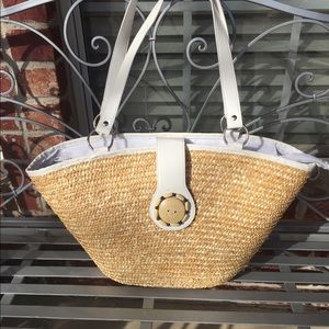 Large Straw Tote